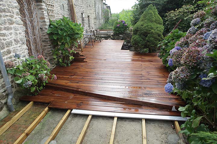 Terrasse en bois